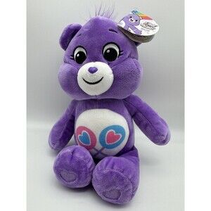Care Bears Purple Share Bear Stuffed Plush